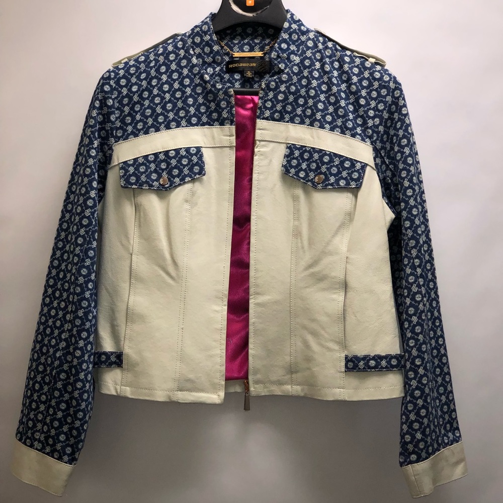 Rocawear 100% Leather Jacket